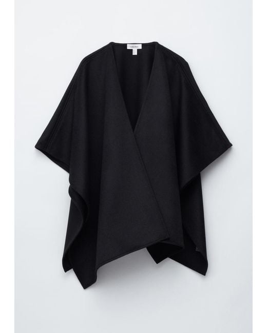& Other Stories Black Wool Cape