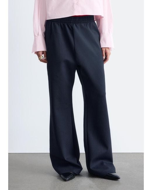 & Other Stories Blue Scuba Joggers