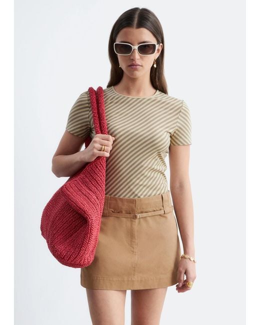 & Other Stories Natural Slim T-Shirt