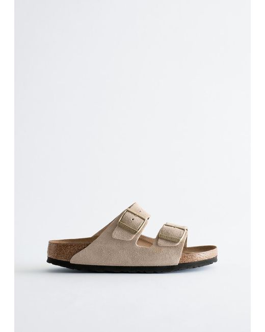 & Other Stories Natural Birkenstock Arizona Sandals