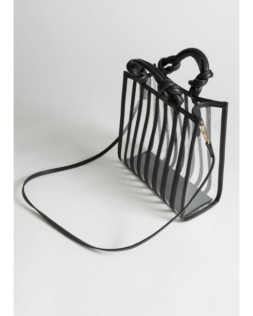 & Other Stories Clear Tote Bag in Black | Lyst Canada