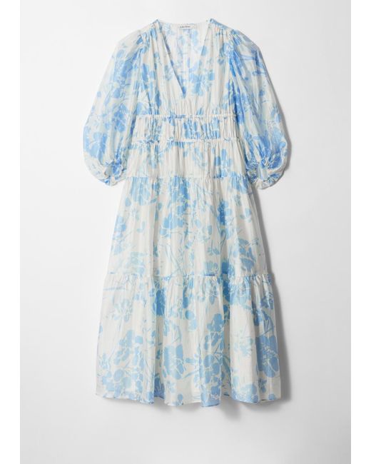 Robe Midi À Plusieurs Niveaux & Other Stories en coloris Blue