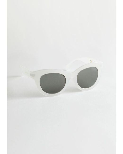 & other stories round sunglasses Clearance