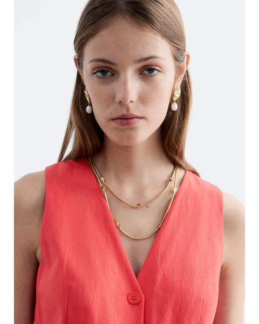 & Other Stories Tailored Playsuit