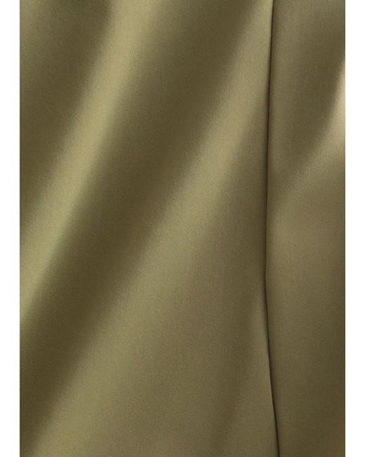& Other Stories Green Triangle-Cut Swimsuit