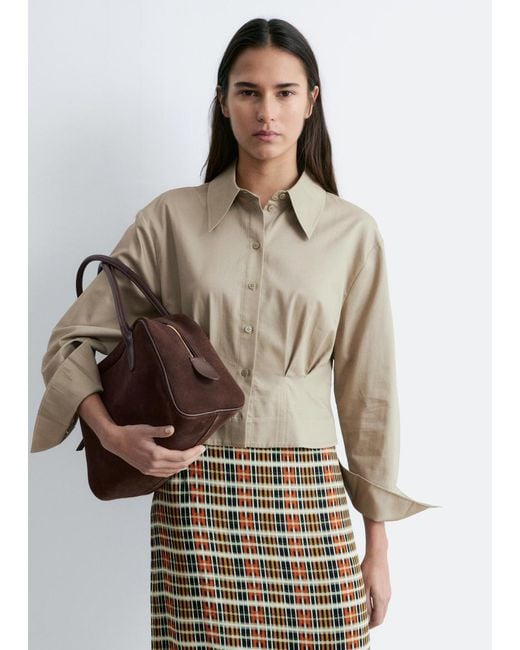 & Other Stories Natural Tapered Shirt