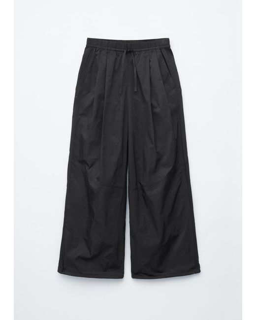 & Other Stories Gray Nylon Parachute Trousers