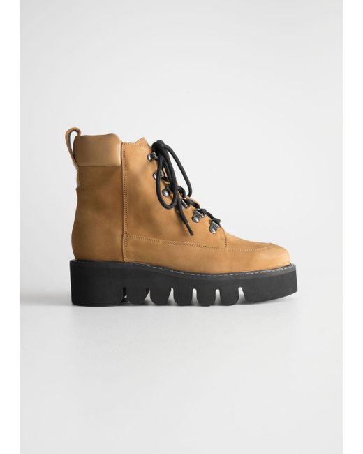 other stories lace up boots