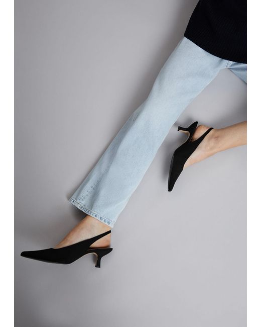 Other Stories Pointed Slingback Pumps in White Lyst UK