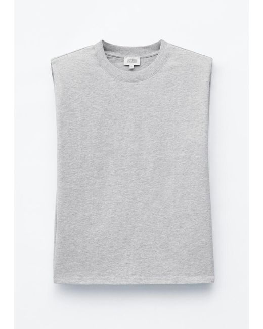 & Other Stories White Sleeveless Top