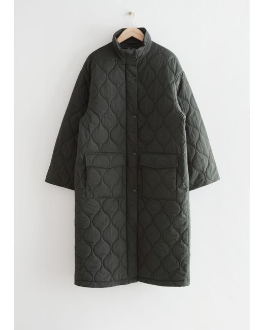 Other stories quilted coat Clearance