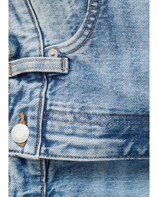& Other Stories Blue Wide-Leg Jeans