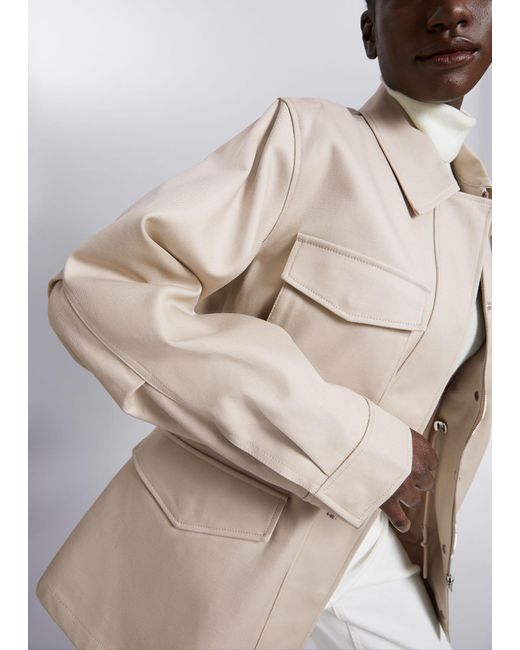 Designer utility jacket sale