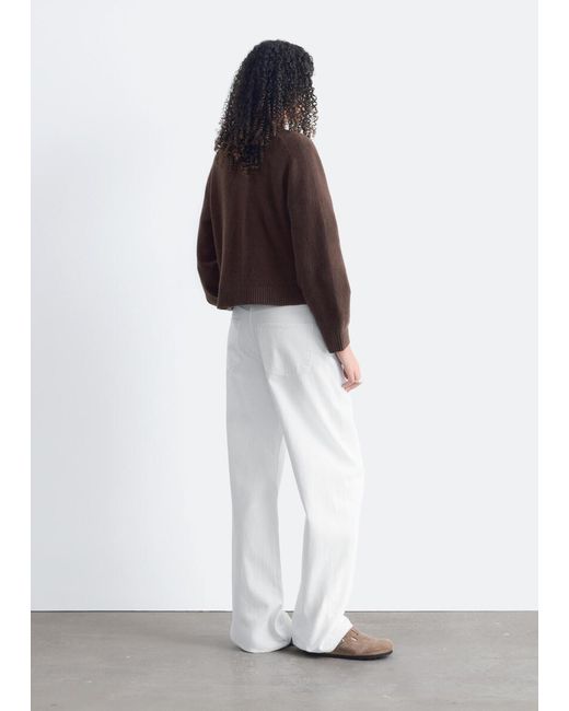 & Other Stories Brown Knitted Sweater