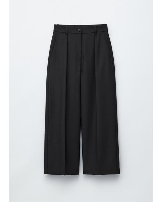 & Other Stories White Tailored Press-Crease Trousers