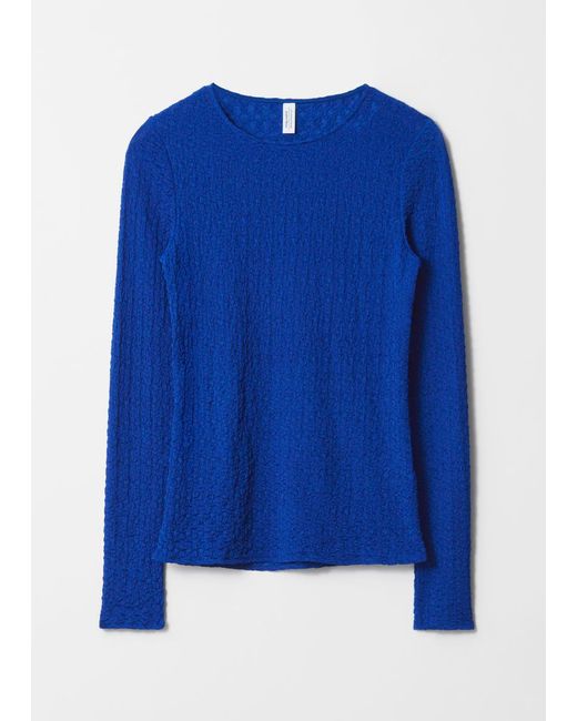Haut À Smocks Et Manches Longues & Other Stories en coloris Blue