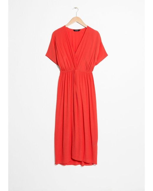 knot midi dress
