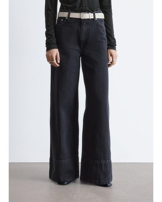 Jean Long À La Coupe Large & Other Stories en coloris White