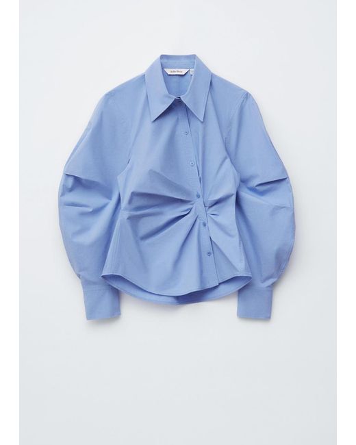 Chemise Asymétrique En Coton & Other Stories en coloris Blue