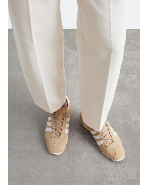& Other Stories White Adidas Originals Paris Sneakers