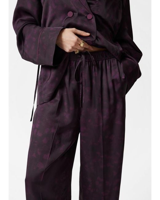 Pantalon De Pyjama À Cordon De Serrage & Other Stories en coloris Purple