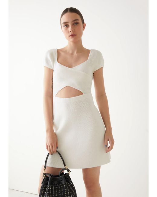 \u0026 Other Stories Criss-cross Mini Dress 