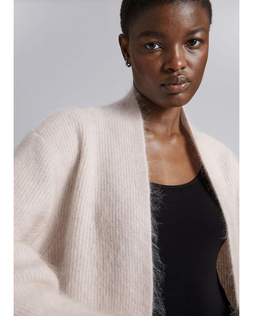 Other stories wool blend cardigan cheap