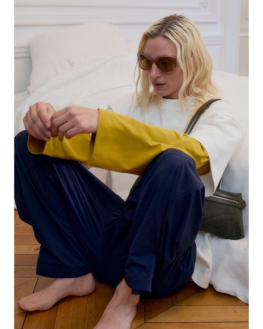 & Other Stories White Oversized Cotton T-Shirt