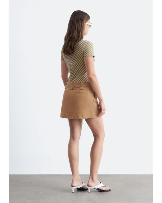 & Other Stories Natural Slim T-Shirt