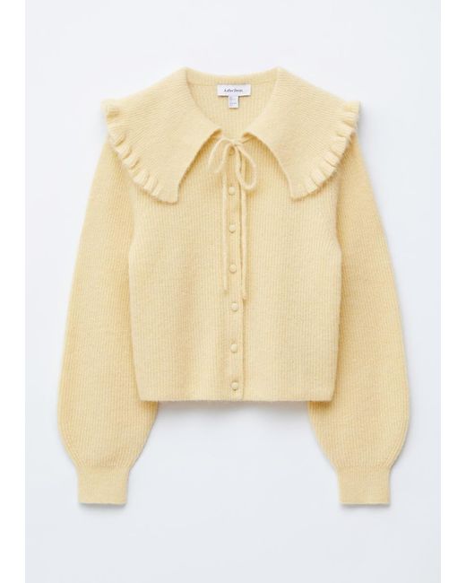 Cardigan En Alpaga Mélangé & Other Stories en coloris White