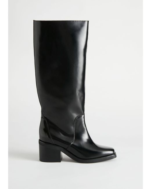 & other stories knee high boots