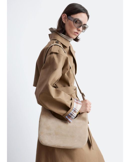 & Other Stories White Belted Trench Coat