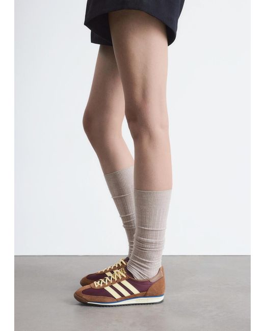 & Other Stories White Adidas Sl 72 Og