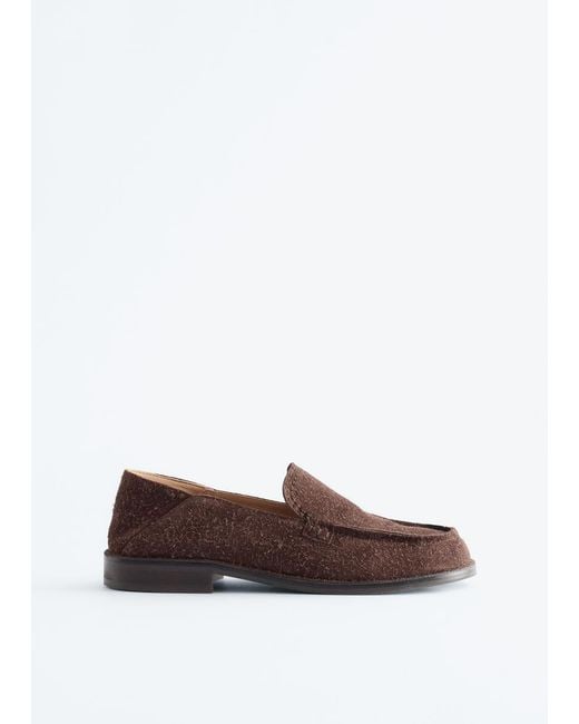 & Other Stories Brown Soft Heel Loafers