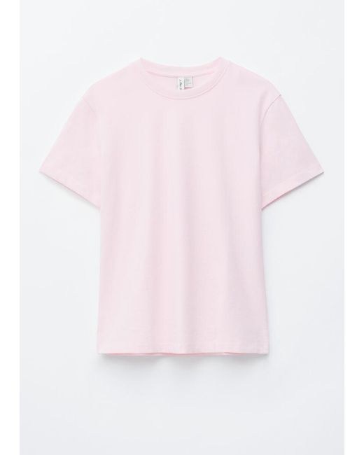 & Other Stories White Cotton Crew-Neck T-Shirt