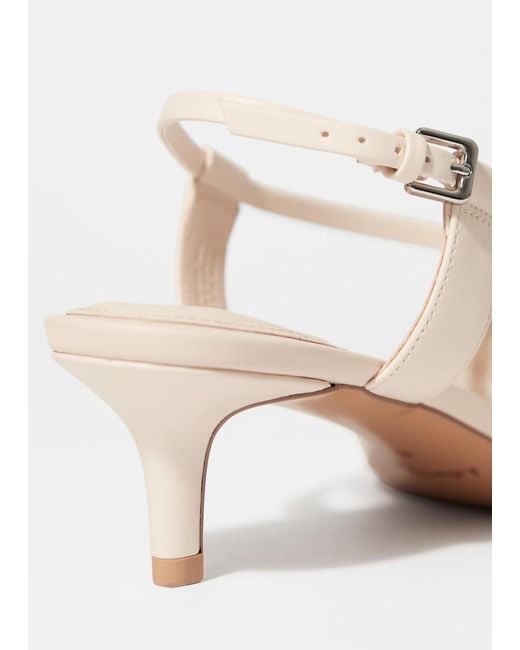 & Other Stories Natural Fringed Leather Sandals
