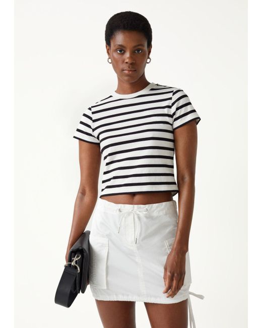 & Other Stories Cargo Mini Skirt in White | Lyst Canada