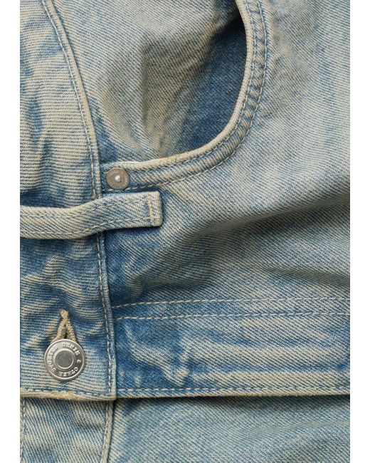 & Other Stories White Straight-Leg Jeans