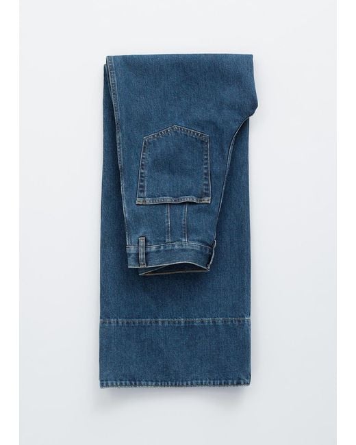 & Other Stories Blue Long Wide-Leg Jeans