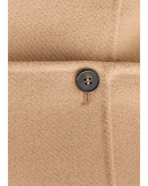 & Other Stories White Tapered Wool Jacket