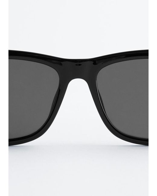 & Other Stories Green Square Sunglasses