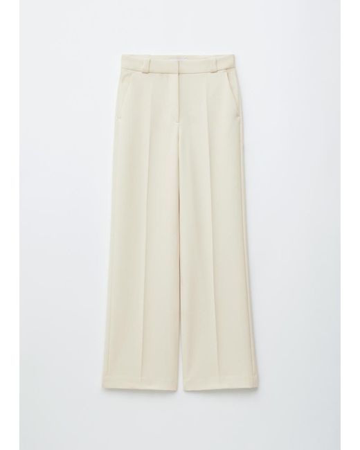 & Other Stories White Straight Press-Crease Trousers