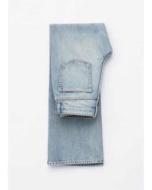 & Other Stories White Mid-Waist Bootcut Jeans