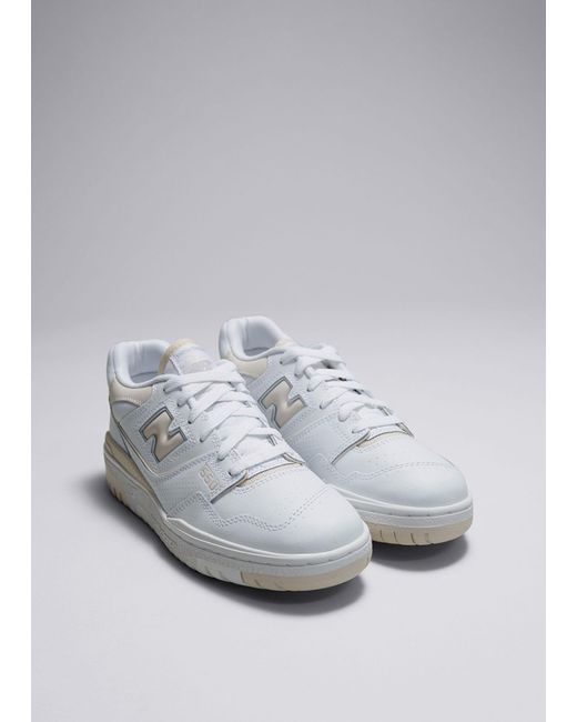 & Other Stories White New Balance 550 C Sneakers
