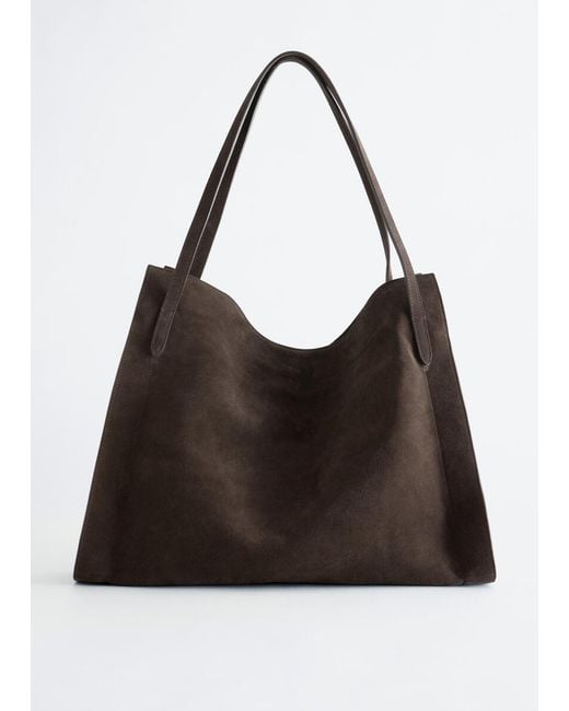 & Other Stories Natural Soft Drape Open Tote