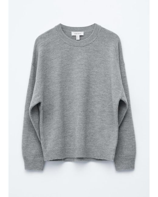 & Other Stories Gray Oversized Knit Jumper