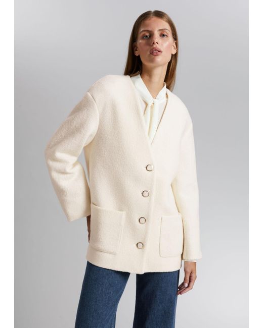 Other stories wool store jacket