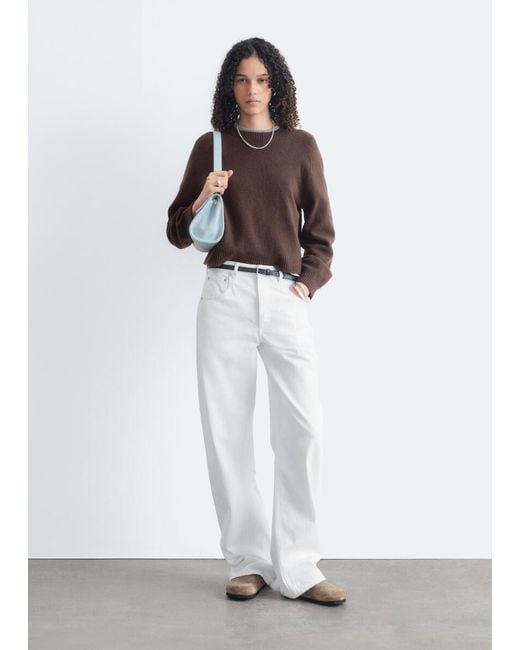 & Other Stories Brown Knitted Sweater