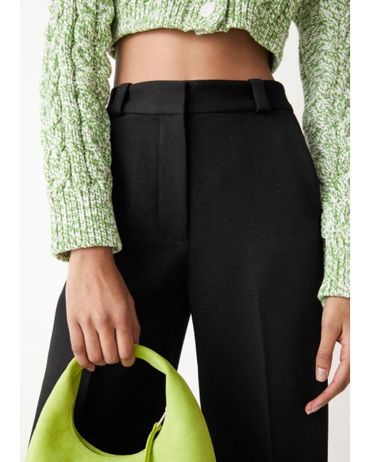 Stories Wide Press Crease Trousers 