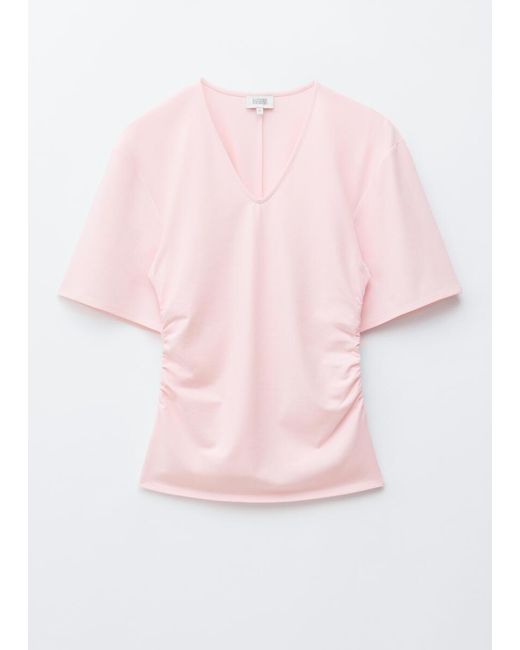 & Other Stories Gathered V-Neck T-Shirt